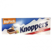 德国进口： knoppers 榛子巧克力威化饼干25g*15包*2件