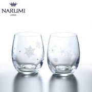 Narumi 鸣海 雪花&星星 玻璃对杯 260cc Prime会员凑单直邮含税