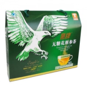 鹰牌 无糖花旗参茶 3g*30包*2箱