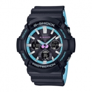 卡西欧（CASIO） GAW-100PC-1A  G-SHOCK 王者之蓝 男士防震防水太阳能运动手表