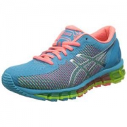 ASICS 亚瑟士 GEL-QUANTUM 360 女士跑鞋 蓝色/白色珊瑚色  37