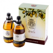 伊莎贝拉（ISABELLA）1.6L*2礼盒装 纯正橄榄油 压榨食用油 *2件