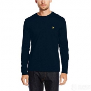 Lyle & Scott 苏格兰金鹰 男士纯棉长袖T恤 Prime会员免费直邮