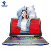 机械师 F117-F2S 15.6英寸吃鸡游戏笔记本电脑（i7-7700HQ GTX1050 256GB 4G独显 Win10）