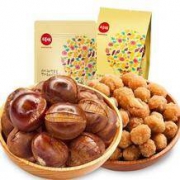 Be&Cheery 百草味 笑口板栗120g+多味花生220g 组合装 *8件