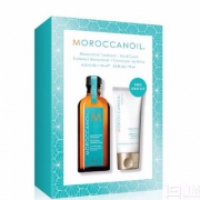 Lookfantastic：价值£52.85，Moroccanoil 摩洛哥精油套装（摩洛哥护发精油125ml+护手霜75ml）£26.28