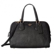 COACH 蔻驰 Crossgrain Leather Nolita Satchel 女款单肩包