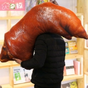 居家旅行必备！仿真猪蹄抱枕靠垫