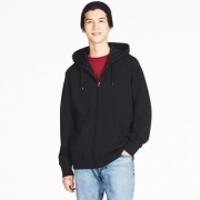 UNIQLO优衣库 男装连帽拉链运动开衫