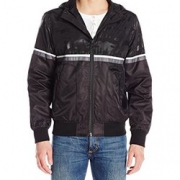 限L码！GUESS Camo Windbreaker 男式夹克