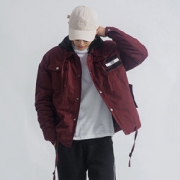 工装风 VC61 男士 纯棉夹克 	 券后139元包顺丰
