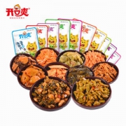 开口爽 零食小吃 下饭咸菜 35袋 808g