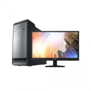 Haier 海尔 新极光D2 20.7英寸 台式电脑套机（Intel J3160四核 4GB 500GB 核芯 灰）