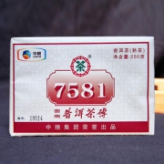 中茶 普洱茶 7581茶砖 250g