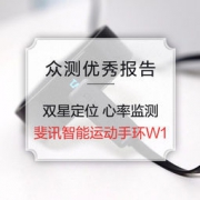斐讯智能运动手环W1评测