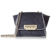 中亚Prime会员：ZAC Zac Posen EARTHA iconic mini 女士牛仔斜挎包