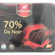 春节佳礼、必囤年货！COTE D'OR 克特多·金象 真味70%特醇黑巧克力 礼盒装 100g*4块