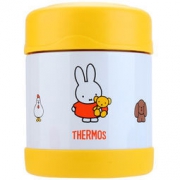 THERMOS膳魔师焖烧杯儿童双层高真空不锈钢保温保冷杯卡通辅食罐F3001 MF