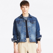 UNIQLO优衣库 男士牛仔夹克