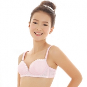 爱慕 儿童罗马花园三阶段3/4罩杯软钢圈少女文胸