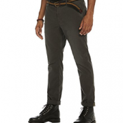 Scotch & SODA 男式 warren-belted CHINOS | 休闲修身裤子