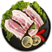 丹麦皇冠 带皮骨五花肉500g/袋