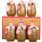 越雕 绍兴黄酒 冬酿糯米 半甜花雕酒 420ml*6