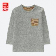 UNIQLO 优衣库 407699 婴儿长袖圆领T恤