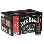 Jack Daniel`s 杰克丹尼 威士忌可乐预调酒鸡尾酒330ml*24瓶 整箱装