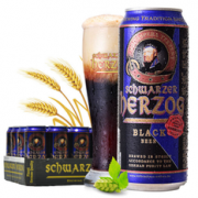 Schwarzer Herzog 歌德 黑啤酒 500ml*24听   折63.8元包邮（2件7折）