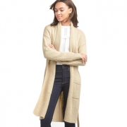 Gap 女装直筒混纺毛衣外套