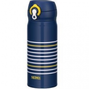 中亚Prime会员！ THERMOS 膳魔师 JNL-402 NV-Y 一键开合真空保温杯 400ml