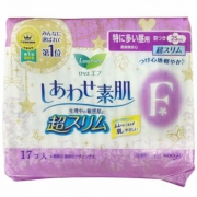 laurier乐而雅 日本进口F系列绵柔透气丝薄卫生巾