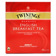 限地区： TWININGS 川宁 早餐经典红茶 100包*2g 200g/盒