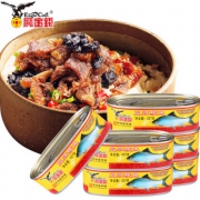 天猫商城：中华老字号，鹰金钱 优质豆豉鲮鱼 227g*6罐