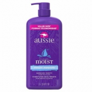 Aussie 袋鼠 Mega Moist 滋润保湿洗发水1L*4瓶 Prime会员免费直邮含税