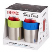 Thermos膳魔师 易拉罐保冷杯 350ml*4件装