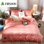 杉杉家纺 全棉4件套 A面水洗 B面全棉
