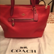 COACH 蔻驰 Color Block 女士真皮单肩包