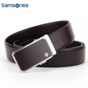 Samsonite 新秀丽 男士牛皮自动扣皮带 120cm