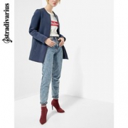 Stradivarius 女装 科技面料圆领外套 05731331011