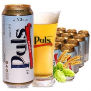 Puls 宝乐氏 经典小麦啤酒 500ml *24听 *2件