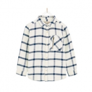 ZARA 男童休闲百搭格纹衬衫