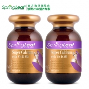 Spring Leaf Since 维生素D柠檬酸钙 90粒