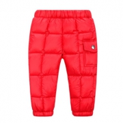 Ponie Conie 0-6岁儿童冬季保暖方格羽绒裤