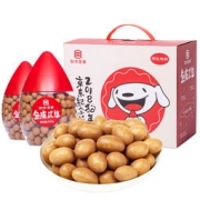 如水 鱼皮花生礼盒 2018狗年定制500g*2罐