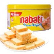 Richeese 丽芝士 nabati 纳宝帝 奶酪味威化饼干 170g *10件