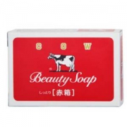 日本 牛乳石碱（cow）保湿玫瑰滋润沐浴皂 100g*3 (红色滋润型) *7件