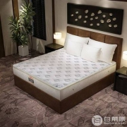 亚马逊中国：英国皇室御用，Slumberland 斯林百兰 洲际五星酒店款 整网弹簧护脊乳胶床垫1.5-1.8米
