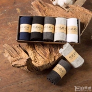 天猫商城：棉花精神 男士中筒袜 10双装